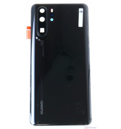Zadní kryt baterie + sklíčko a rám kamery Huawei P30 Pro (VOG-L09) black - originál
