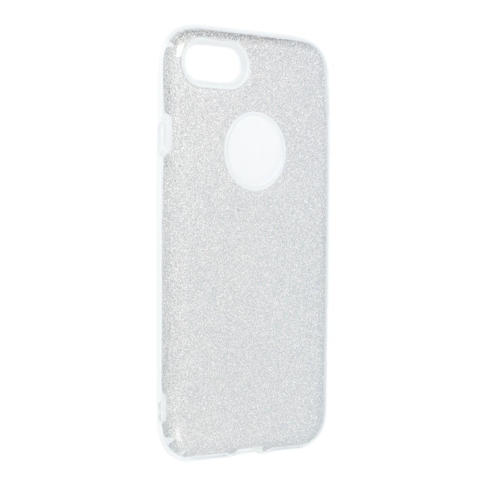 Pouzdro SHINING pro IPHONE 7 / 8 stříbrné
