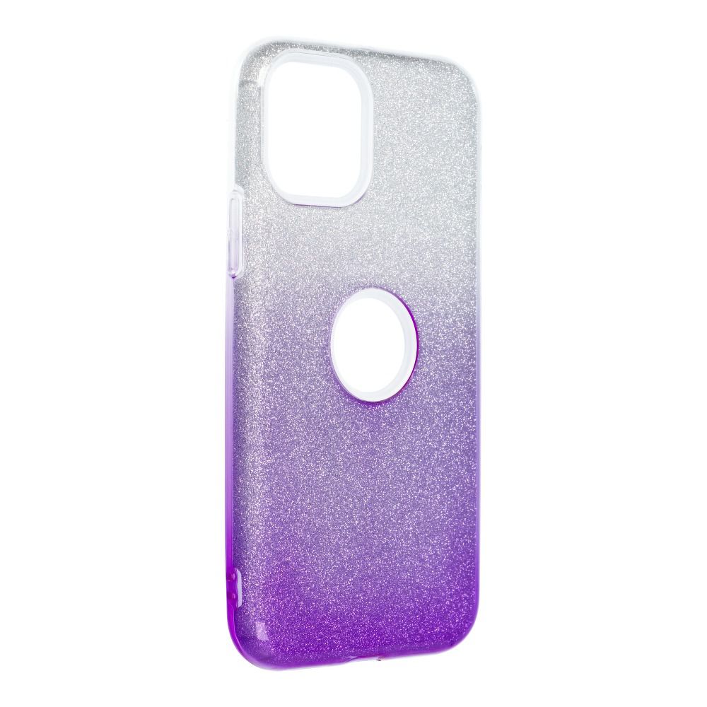 Pouzdro SHINING pro IPHONE 11 PRO ( 5,8" ) čiré/fialové