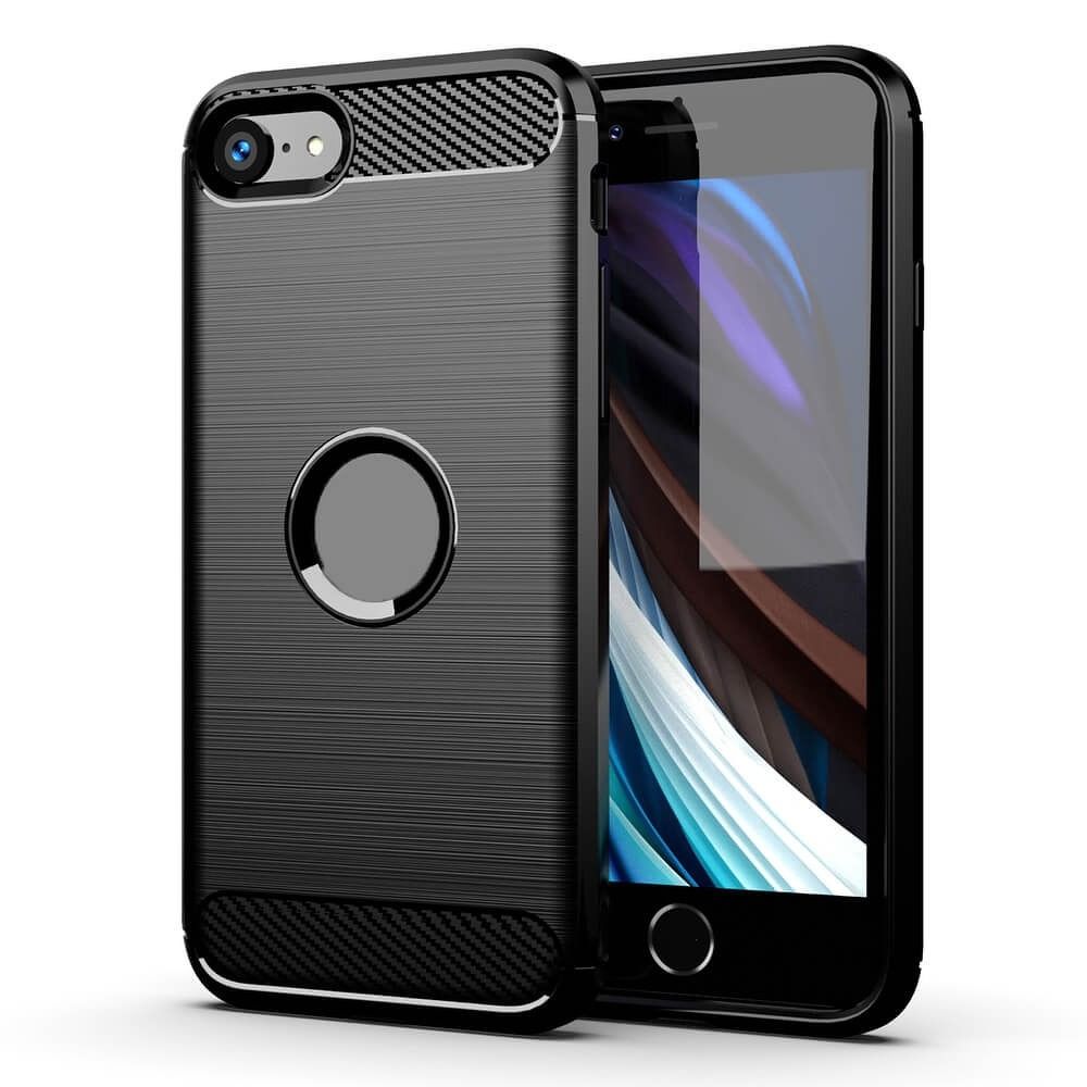 Pouzdro CARBON pro IPHONE 7 / 8 černé
