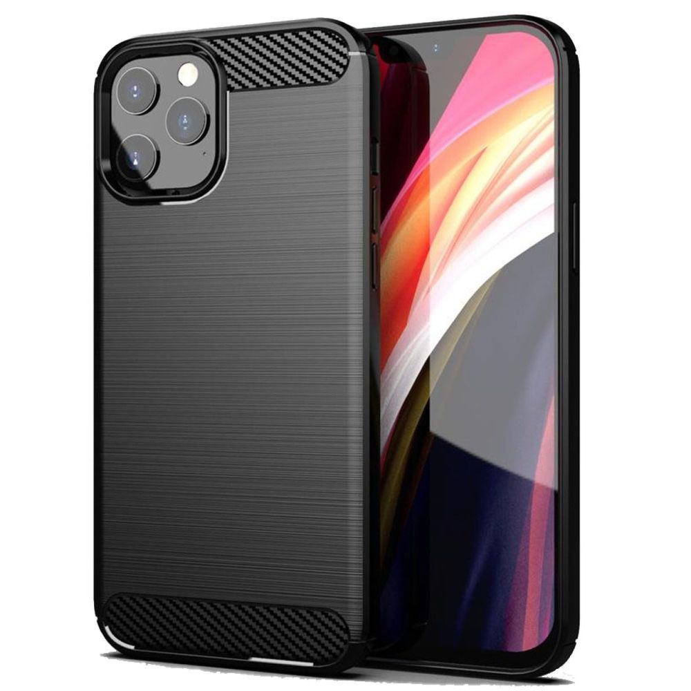 Pouzdro CARBON pro IPHONE 11 PRO 2019 (5,8" ) černé