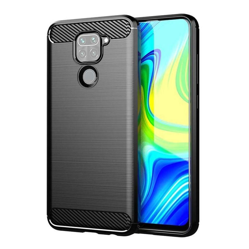 CARBON Case pro XIAOMI Redmi NOTE 9 černý