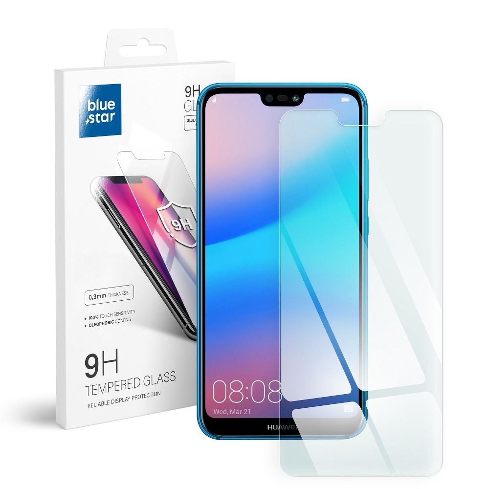 Tvrzené sklo Blue Star - Huawei P20 Lite
