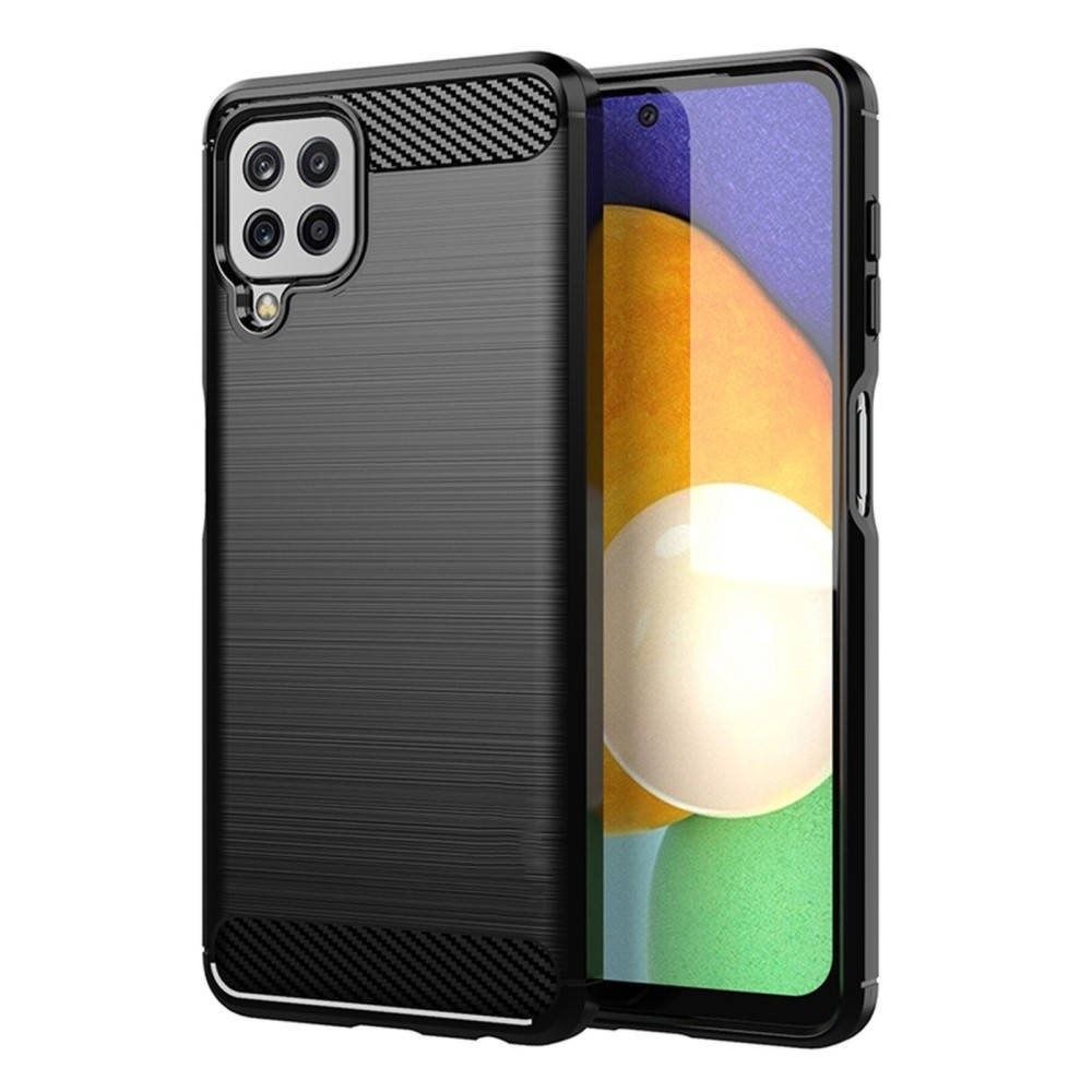 Pouzdro CARBON pro SAMSUNG Galaxy A22 LTE ( 4G ) černé