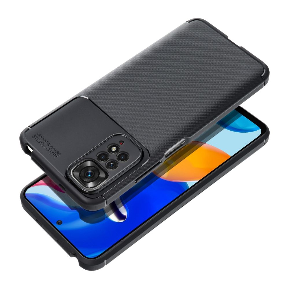 Pouzdro CARBON PREMIUM pro XIAOMI Redmi NOTE 12 4G černé