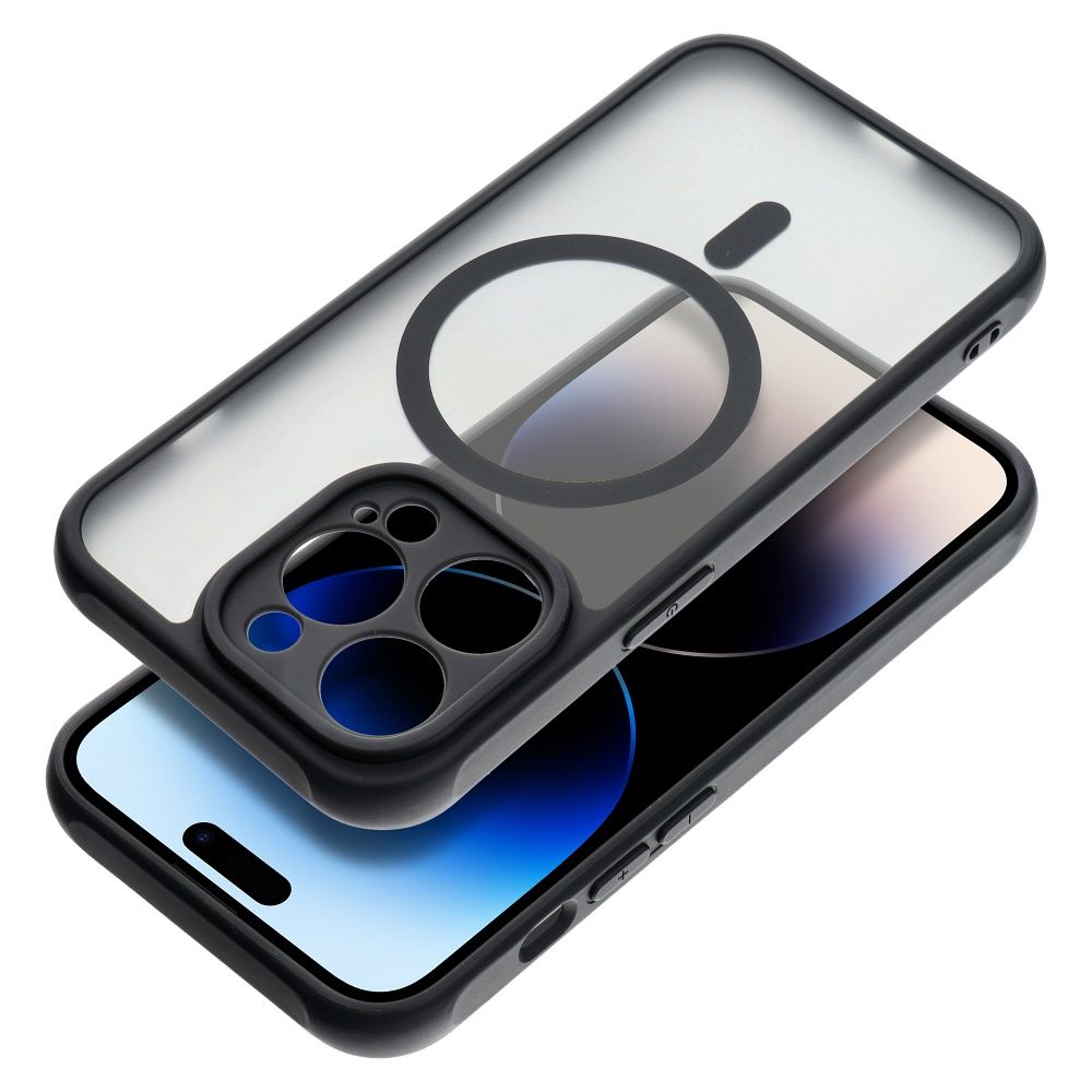 Pouzdro Full Matte Mag Cover kompatibilní s MagSafe pro IPHONE 15 PRO černé