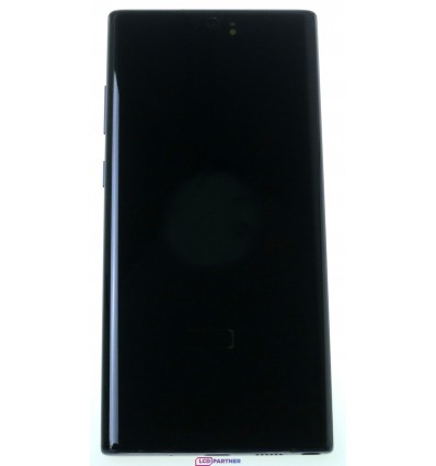 Samsung Galaxy Note 10 Plus N975F LCD + dotyková deska + přední kryt black - originál