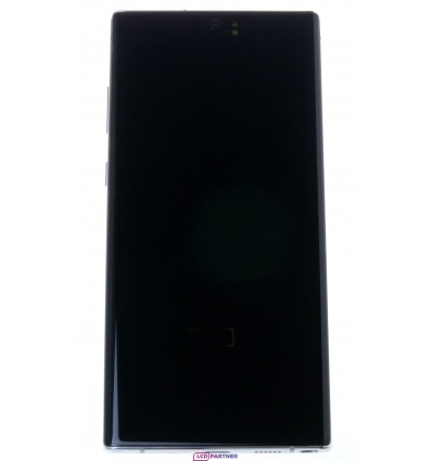 Samsung Galaxy Note 10 Plus N975F LCD + dotyková deska + přední kryt bílý - originál