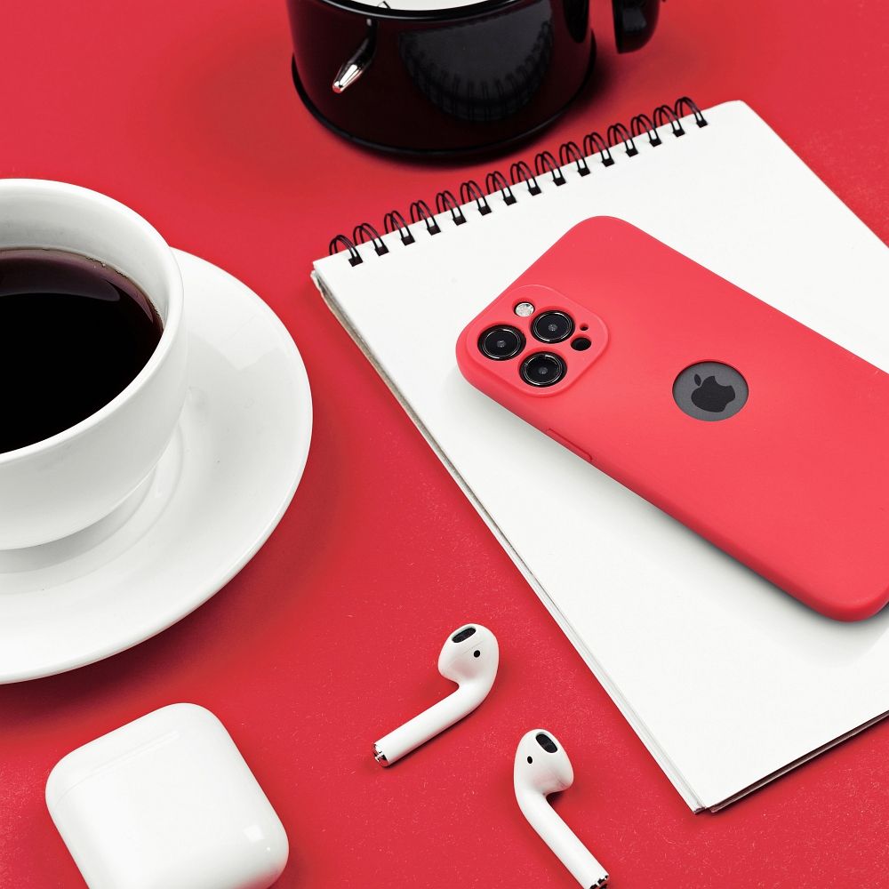 Pouzdro SOFT pro IPHONE 16 červené