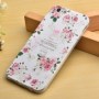 Silikonové pouzdro iPhone 6G motiv květina