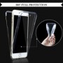 Přední a zadní silikonové pouzdro iPhone 6/6s transparentní