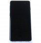 Samsung Galaxy S10 G973F LCD + dotyková deska + přední kryt modrý - originál