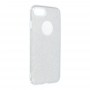 Pouzdro  SHINING pro IPHONE 7 / 8 stříbrné