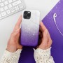 Pouzdro SHINING pro IPHONE 11 PRO ( 5,8" ) čiré/fialové