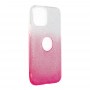 Pouzdro  SHINING pro IPHONE 11 PRO ( 5,8" ) čiré/růžové