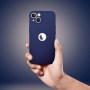 SOFT Case pro IPHONE 8 tmavě modrý