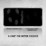 X-ONE Full Cover Extra Strong Matte - pro iPhone 11 tvrzené sklo 9H