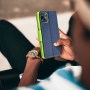 pouzdro Book pro SAMSUNG Galaxy A5 2017 navy/lime