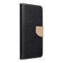 Pouzdro Fancy Book pro XIAOMI Redmi 9A černo/zlaté