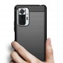 Pouzdro CARBON pro XIAOMI Redmi Note 10 Pro / Redmi Note 10 Pro Max černé