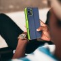   pouzdro Book pro SAMSUNG A13 4G navy / lime