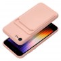 Pouzdro  CARD pro IPHONE 7 / 8 / SE 2020 / SE 2022 růžové