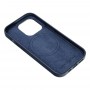 Kožený kryt Mag pro IPHONE 11 indigo modrý