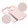 Kožený kryt Mag pro IPHONE 11 PRO MAX pískově růžový