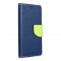 Kabura Fancy Book do XIAOMI Redmi NOTE 12 4G granatowy / limonka