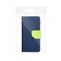 Kabura Fancy Book do XIAOMI Redmi NOTE 12 5G granatowy / limonka