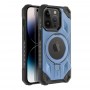 Pouzdro Armor Mag Cover kompatibilní s MagSafe pro IPHONE 15 PRO modré