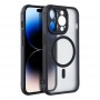 Pouzdro Full Matte Mag Cover kompatibilní s MagSafe pro IPHONE 15 PRO černé