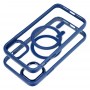 Pouzdro Color Edge Mag Cover kompatibilní s MagSafe pro IPHONE 11 tmavě modré