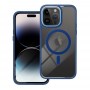 Pouzdro Color Edge Mag Cover kompatibilní s MagSafe pro IPHONE 15 tmavě modrá