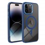 Pouzdro Color Edge Mag Cover kompatibilní s MagSafe pro IPHONE 15 PRO MAX tmavě modré