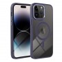 Pouzdro Color Edge Mag Cover kompatibilní s MagSafe pro IPHONE 11 tmavě fialové