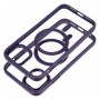 Pouzdro Color Edge Mag Cover kompatibilní s MagSafe pro IPHONE 11 tmavě fialové