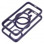 Pouzdro Color Edge Mag Cover kompatibilní s MagSafe pro IPHONE 11 PRO tmavě fialové