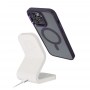 Pouzdro Color Edge Mag Cover kompatibilní s MagSafe pro IPHONE 15 PRO tmavě fialové