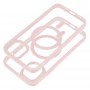 Pouzdro Color Edge Mag Cover kompatibilní s MagSafe pro IPHONE 11 růžové