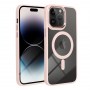 Pouzdro Color Edge Mag Cover kompatibilní s MagSafe pro IPHONE 11 PRO MAX růžové