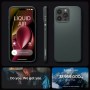 Pouzdro SPIGEN Liquid Air pro IPHONE 15 PRO MAX propastně zelené