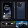 SPIGEN Mag Armor kompatibilní s MagSafe pro IPHONE 15 PRO tmavě modrá