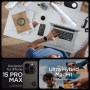 SPIGEN Ultra Hybrid kompatibilní s MagSafe pro IPHONE 15 PRO MAX grafit