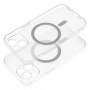 Pouzdro FROST MAG COVER s ochranou fotoaparátu kompatibilní s MagSafe pro IPHONE 16 Pro Max průhledné