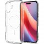 Pouzdro SPIGEN ULTRA HYBRID MAG kompatibilní s MagSafe pro IPHONE 16 bílé