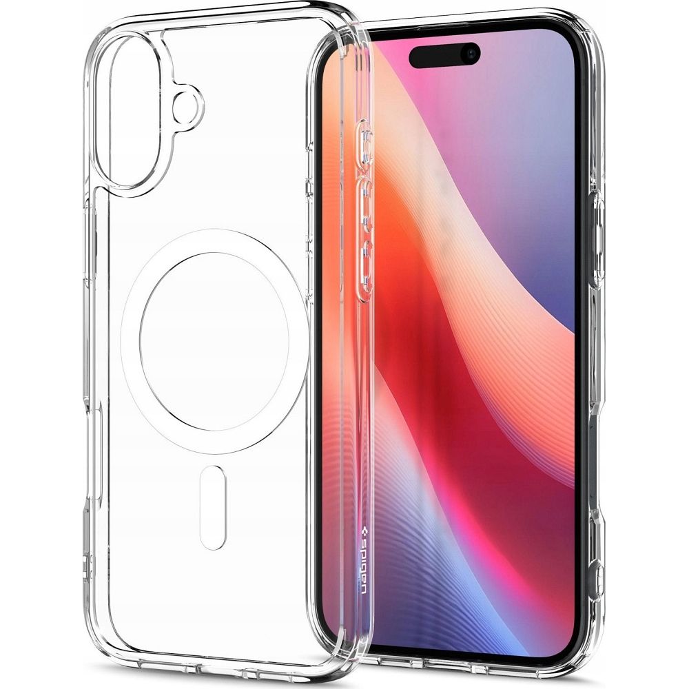 Pouzdro SPIGEN ULTRA HYBRID MAG kompatibilní s MagSafe pro IPHONE 16 bílé
